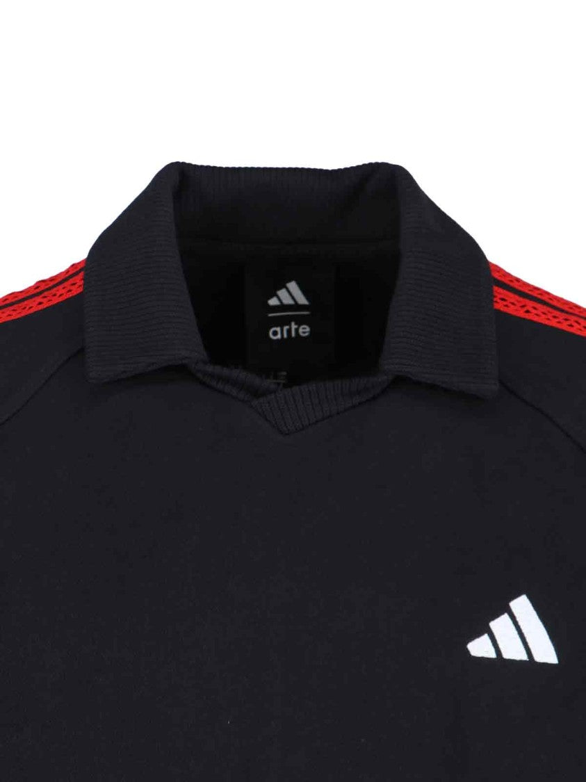 Adidas Black Logo Knit Sweatshirt