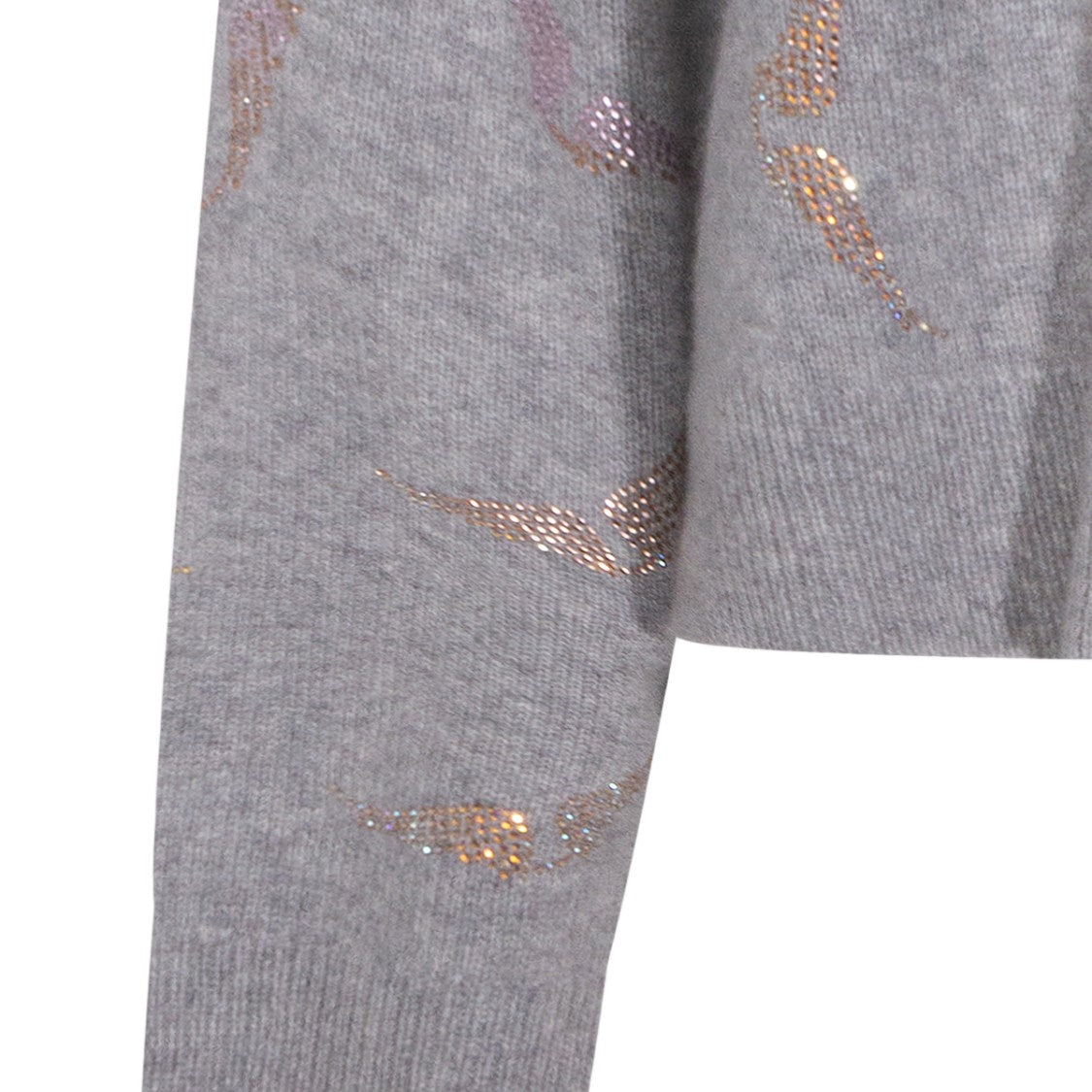 Zadig & Voltaire Classic Grey Sweater With Round Neckline And Long Sleeves