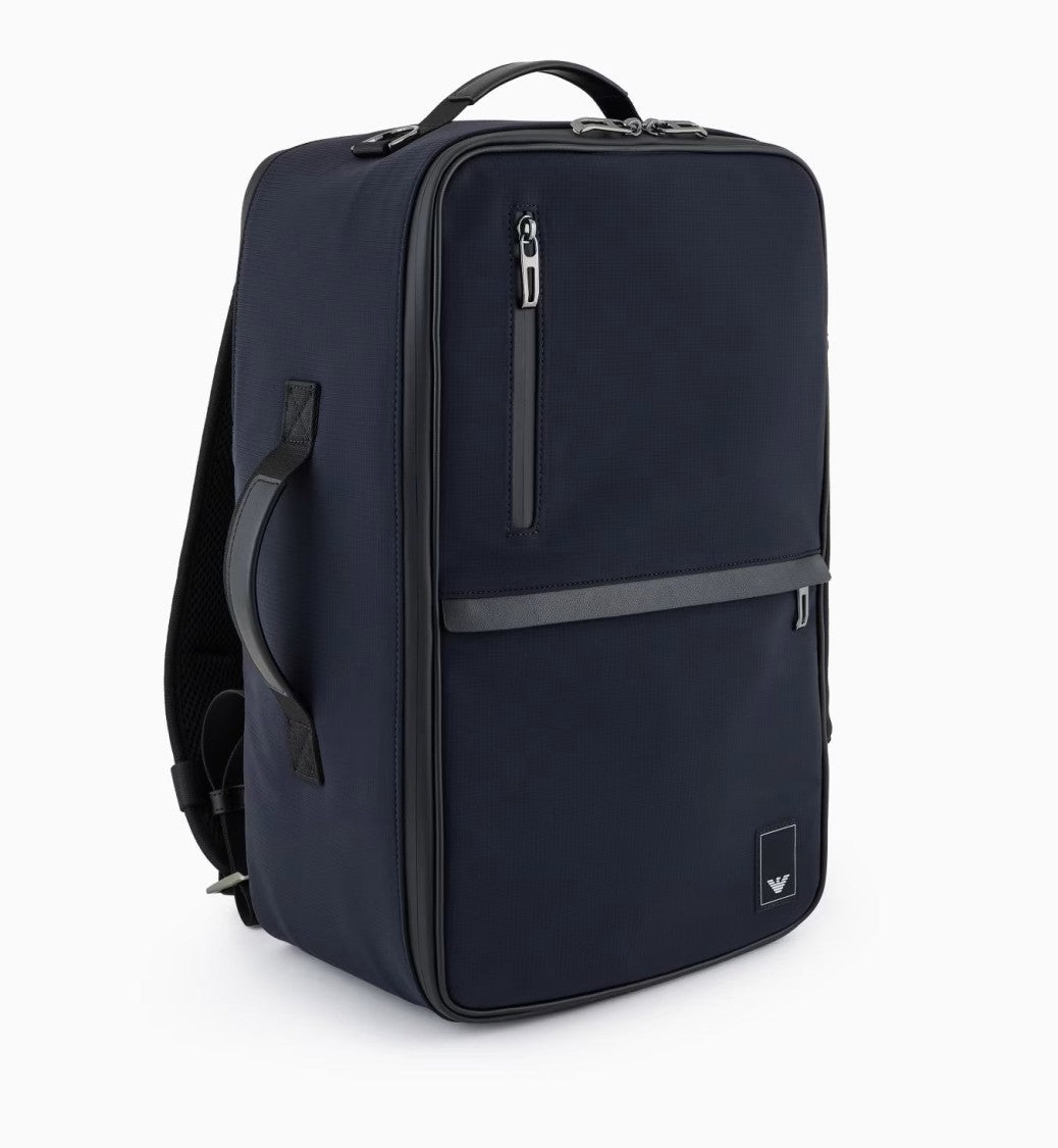 Emporio Armani Multi-Compartment Backpack With Padded Straps