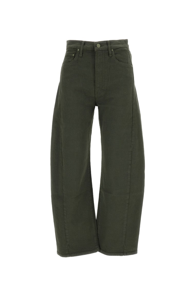 Mother Green Half Pipe Stretch Jeans