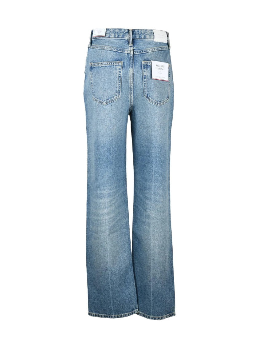 Tommy Hilfiger Light Blue Straight Denim Jeans