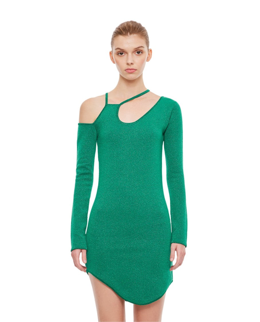 J. W. Anderson Asymmetric Mini Dress With Cut-Out Details