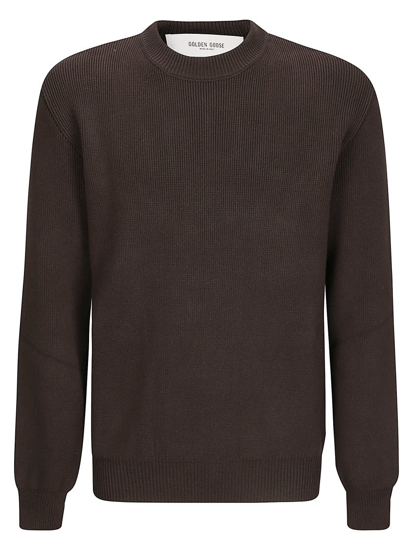 Golden Goose Journey M's Knit Regular Crew Neck Organic Cotton