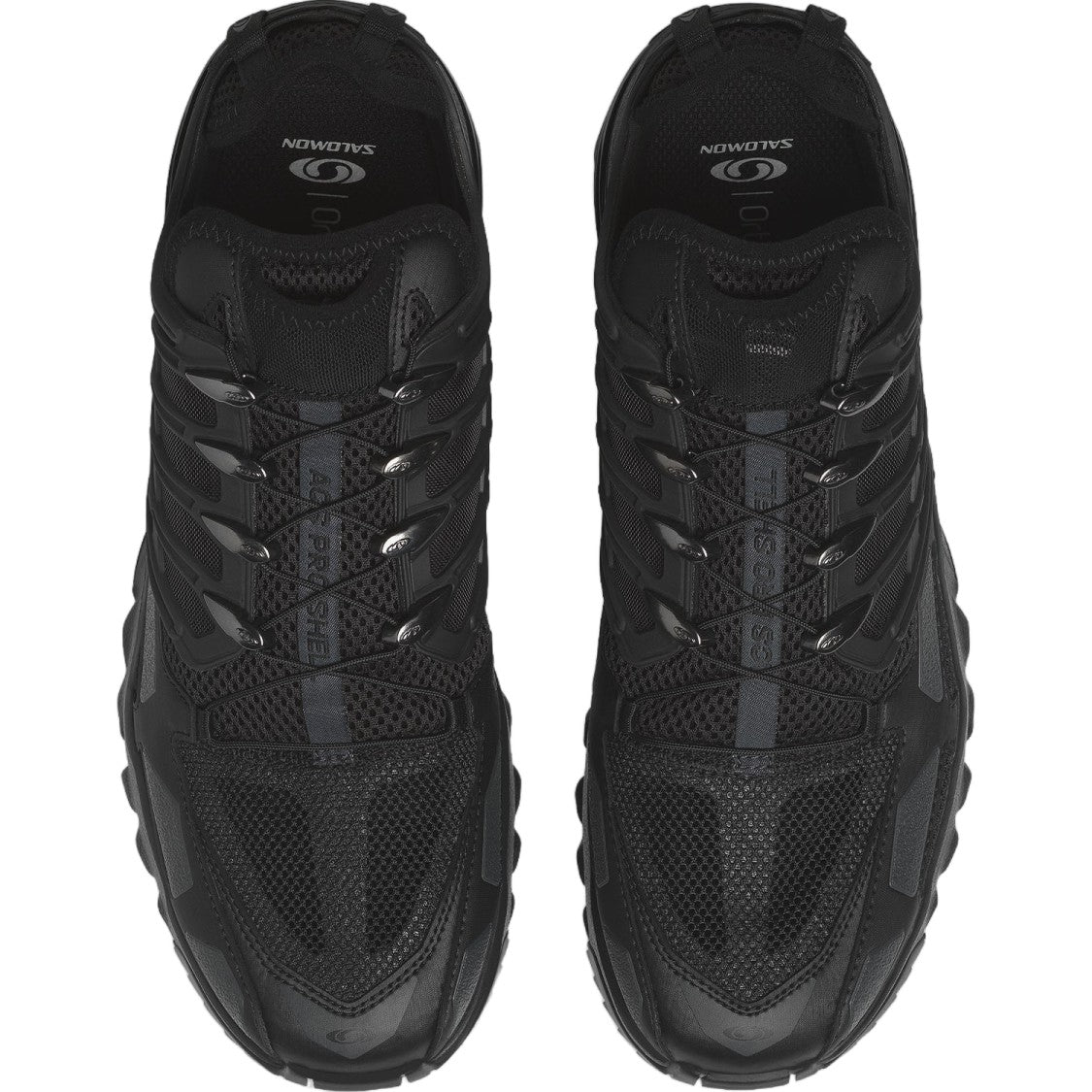 Salomon Panel-Designed Quicklace Sneakers With Rubber Sole