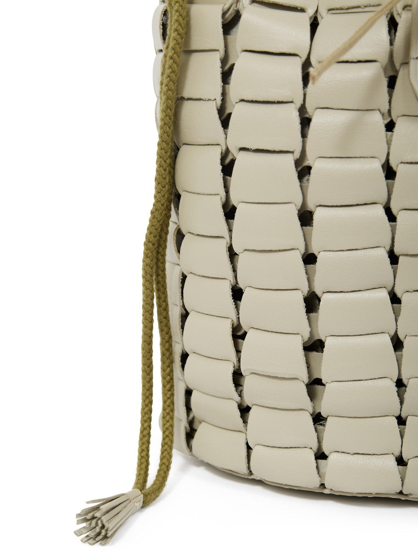 Dragon Diffusion Woven Bucket Bag With Sturdy Handles