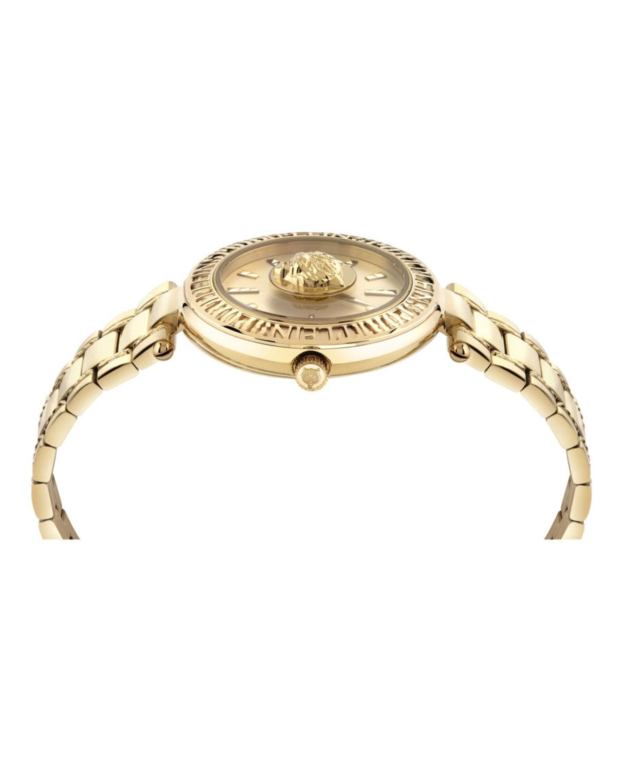 Plein Sport Opium Bracelet Watch With Champagne Sunray Dial And Lion Motif