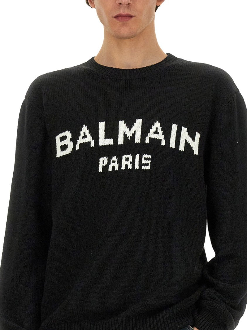 Balmain Regular Fit Black Jersey