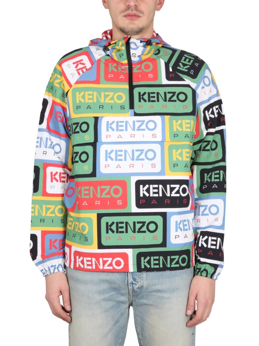 Kenzo Labels Windbreaker Jacket