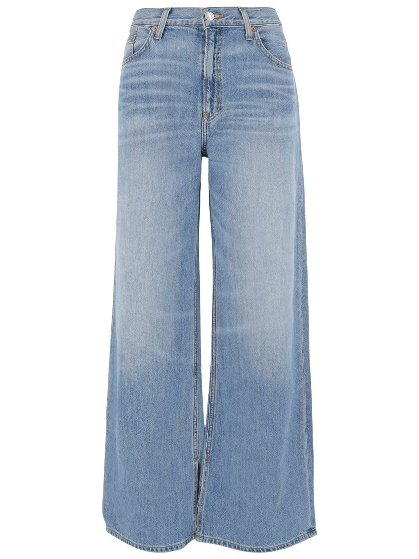 Re/Done Cotton Blend Denim Jeans
