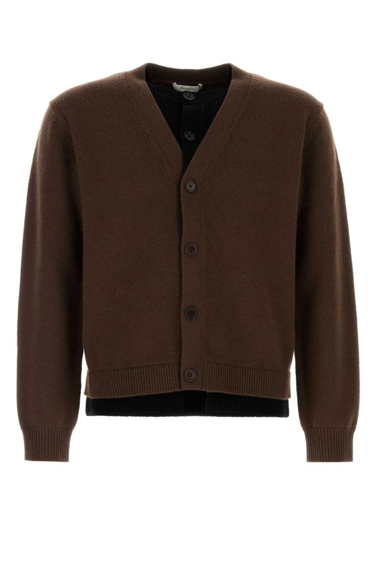 J. W. Anderson Brown Wool Blend Cardigan