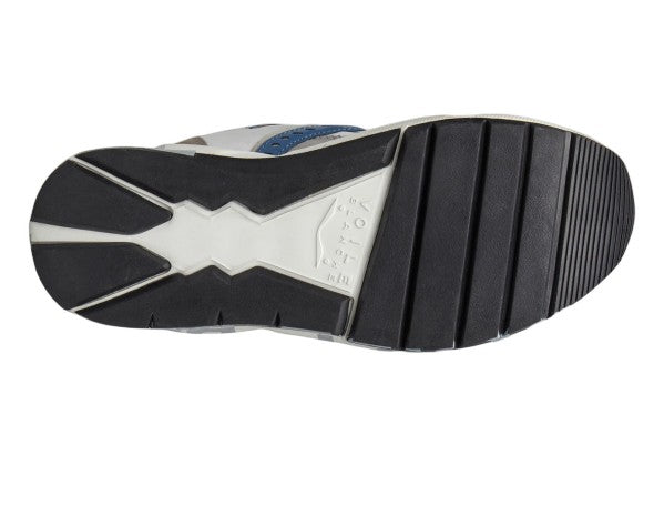 Voile Blanche Sporty Blue Sneakers With Technical Fabric