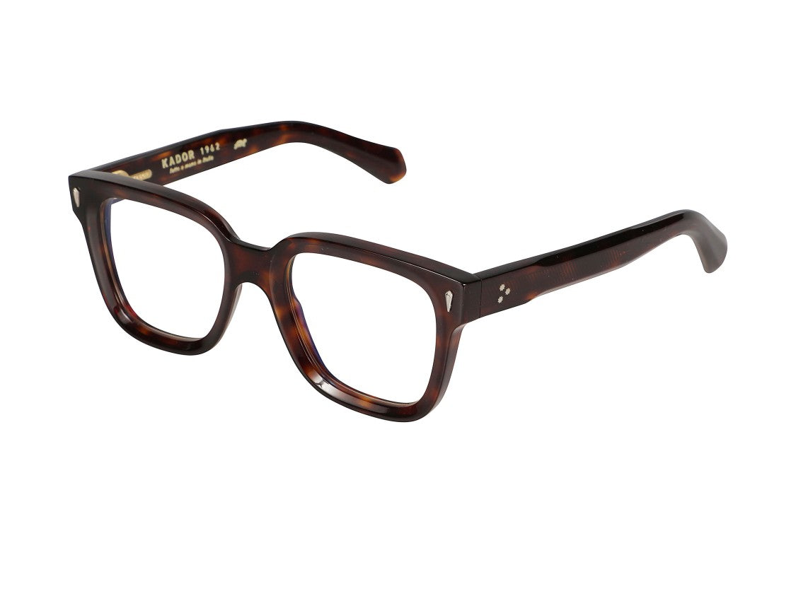 Kador Tortoiseshell Kurt Oversized Square Eyeglasses