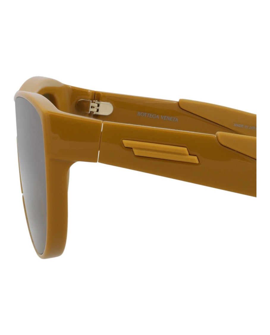 Bottega Veneta Round-Frame Injection Sunglasses