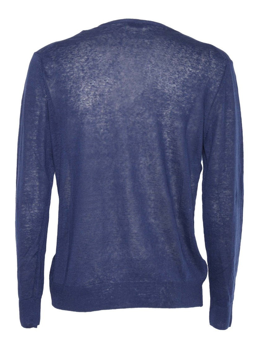 Ballantyne Diamond Pattern Crew Neck Pullover