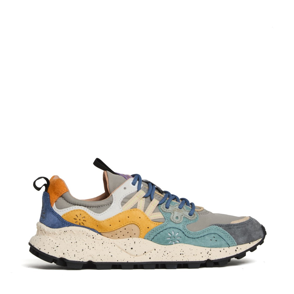 Flower Mountain Yamano 3 Suede Nylon Sneakers