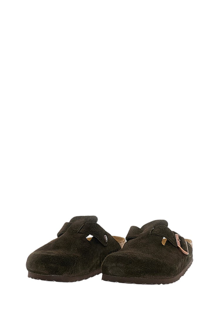 Birkenstock Dark Brown Boston Clogs