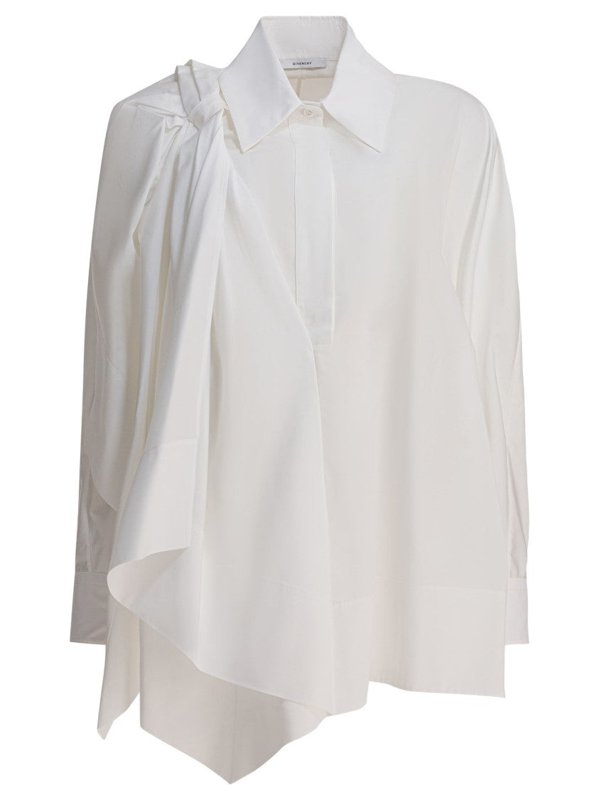 Givenchy White Cotton Poplin Shirt