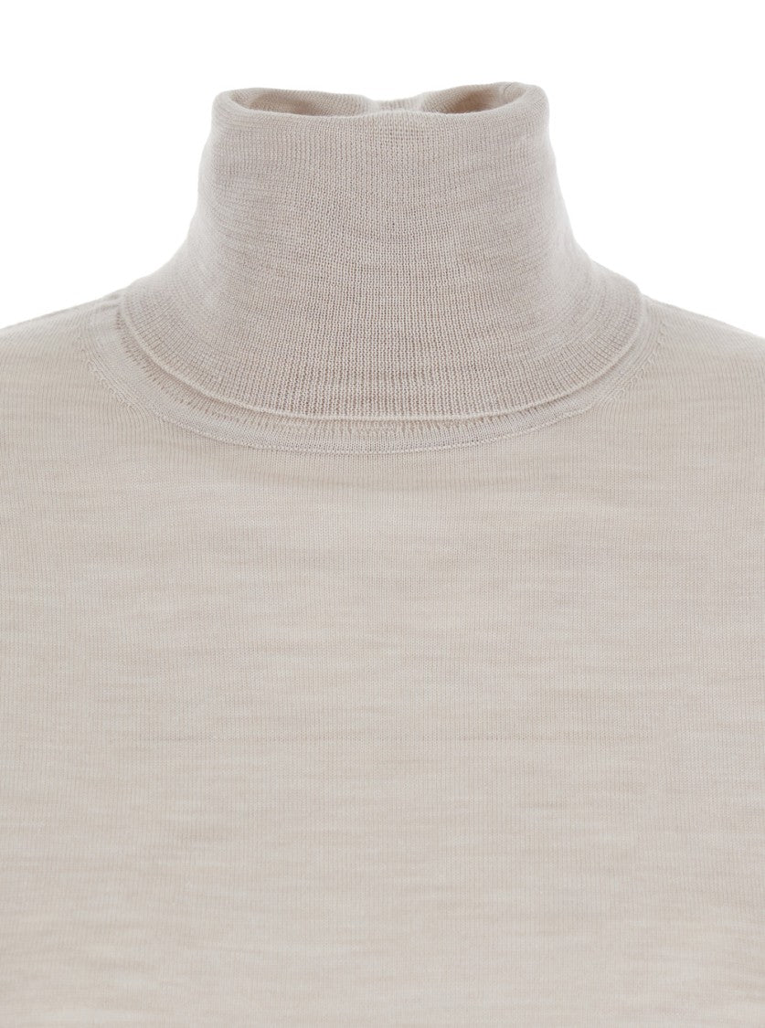 P.A.R.O.S.H. Fitted High Neck Sweater
