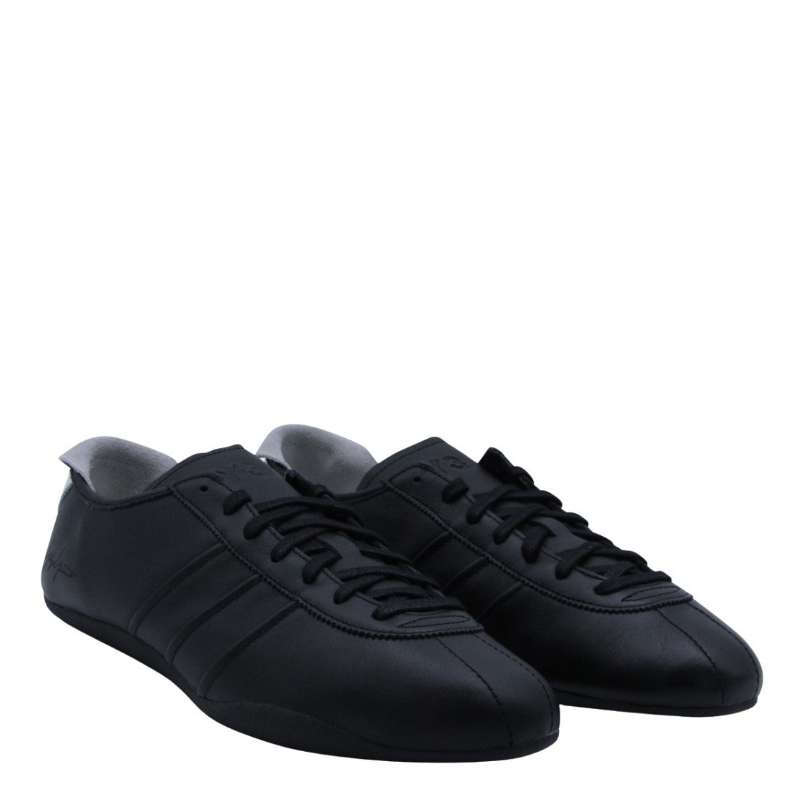 Y-3 Low-Top Leather Sneakers