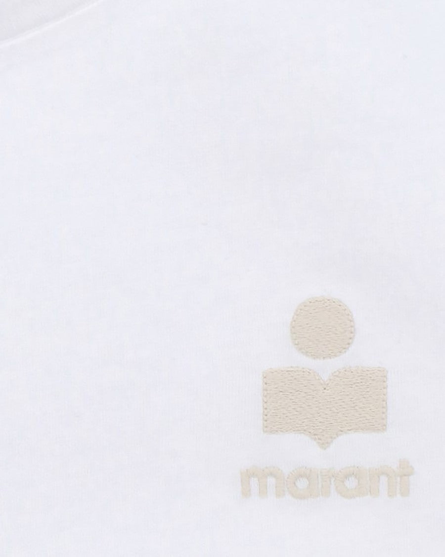 Isabel Marant Étoile Logo Embroidered T-Shirt