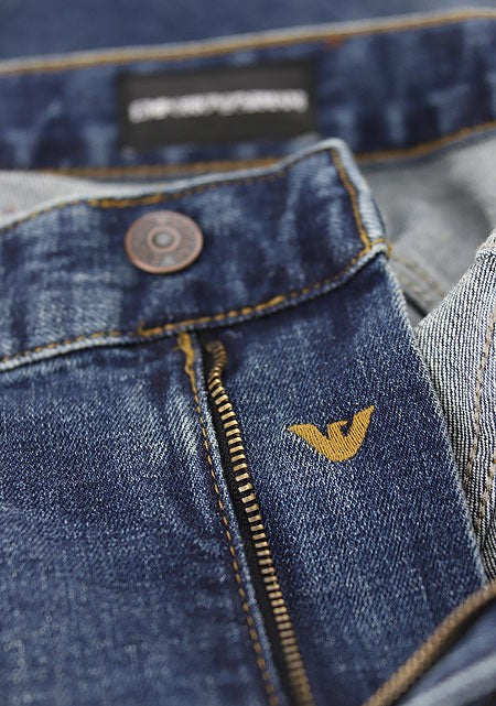 Emporio Armani Cotton Jeans