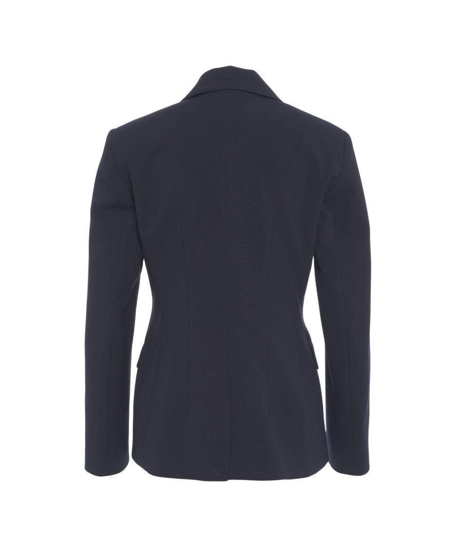 Liu Jo Tailored Double-Breasted Blazer With Structured Fit