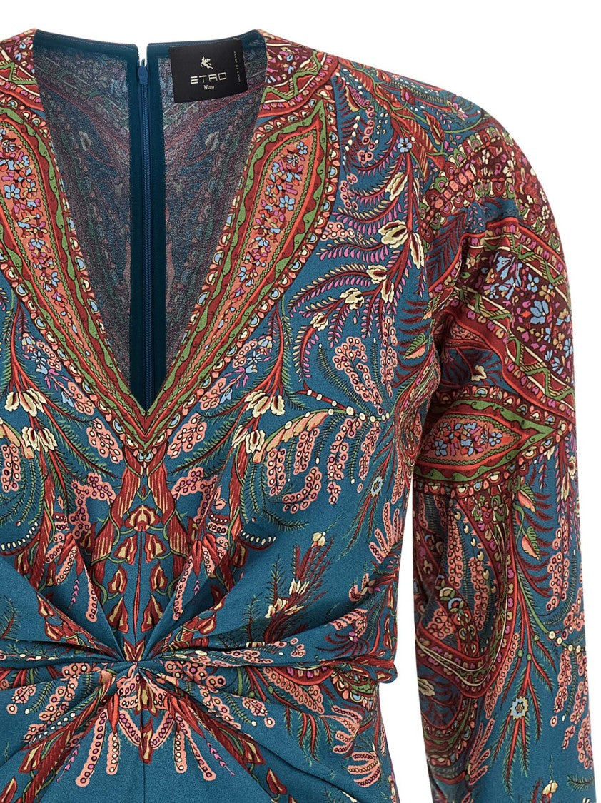 Etro Floral Printed Dress