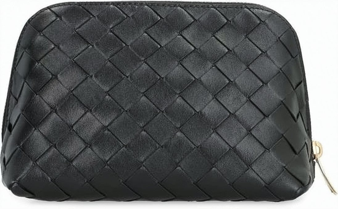 Bottega Veneta Woven Calf Leather Clutch
