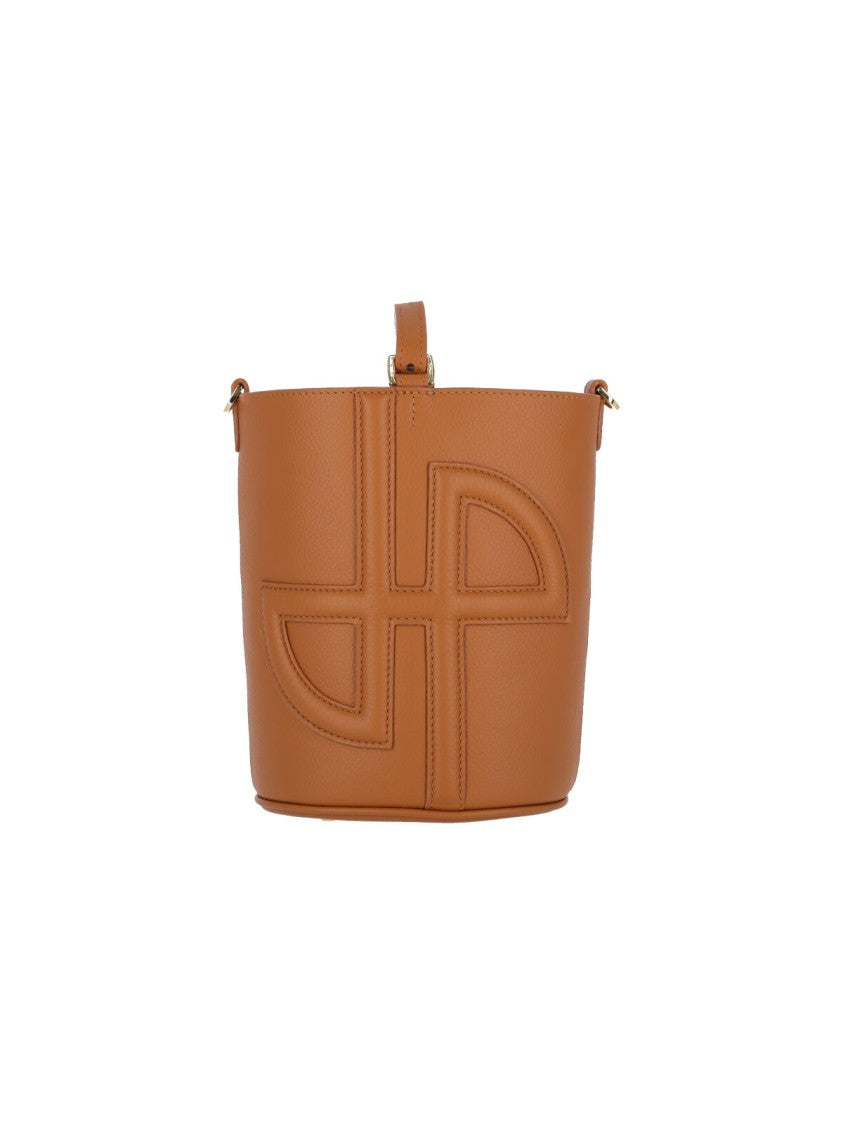 Patou "Jp" Small Bucket Bag – Brown