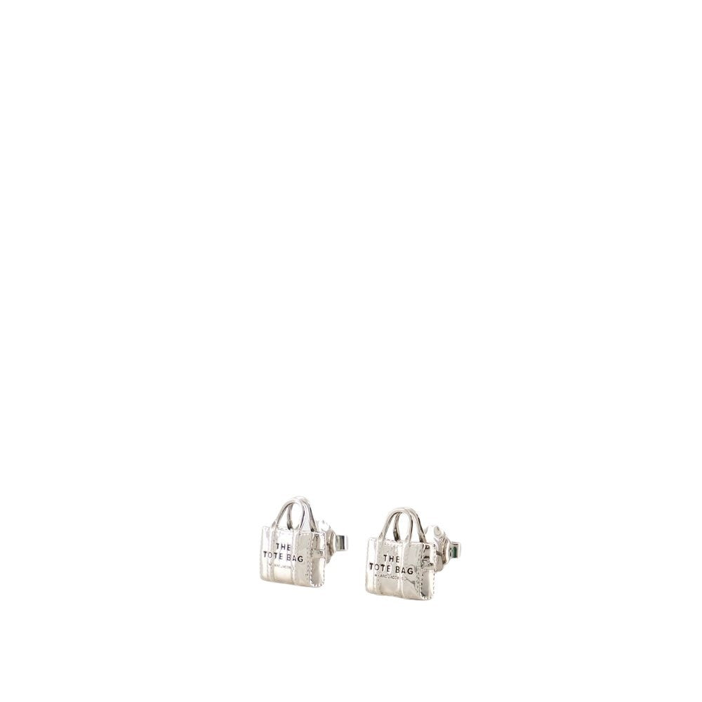 Marc Jacobs Tote Bag Earrings - Metal - Silver