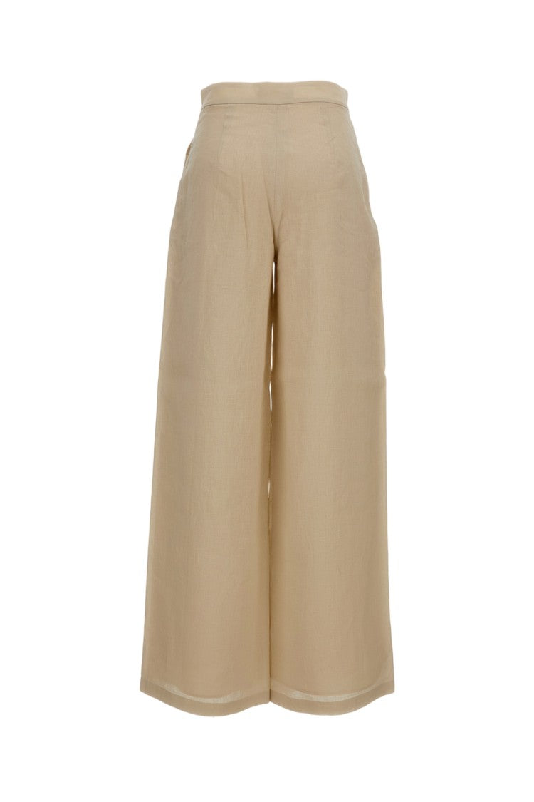 Max Mara Beige Tapioca Trousers