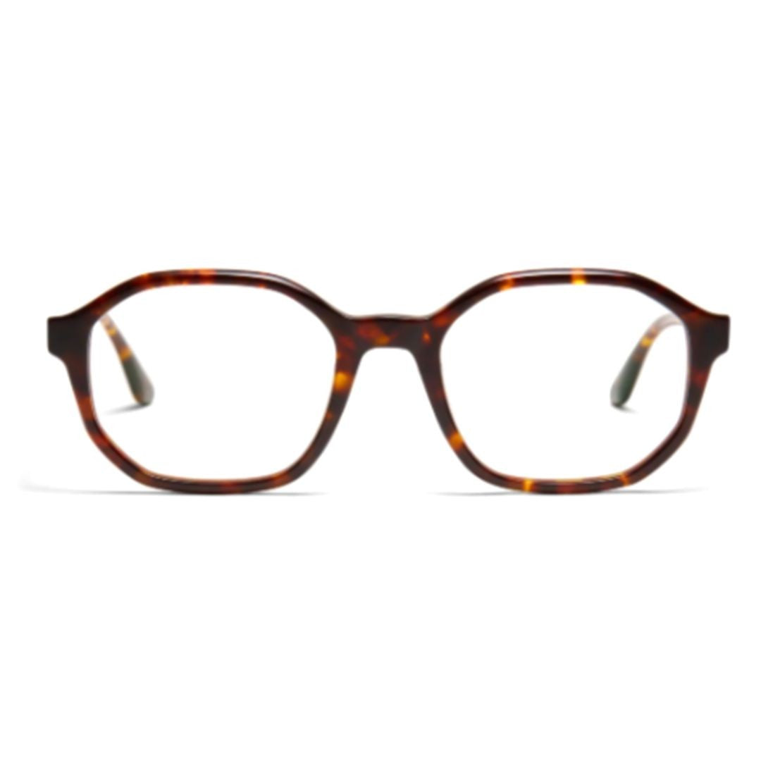 Peter And May Isabelle Rounded Octagonal Tortoise Shell Eyeglasses With Slender Temples