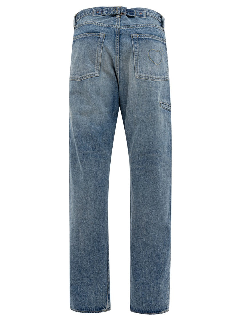 Human Made Five-Pocket Jeans With Vintage-Inspired Design