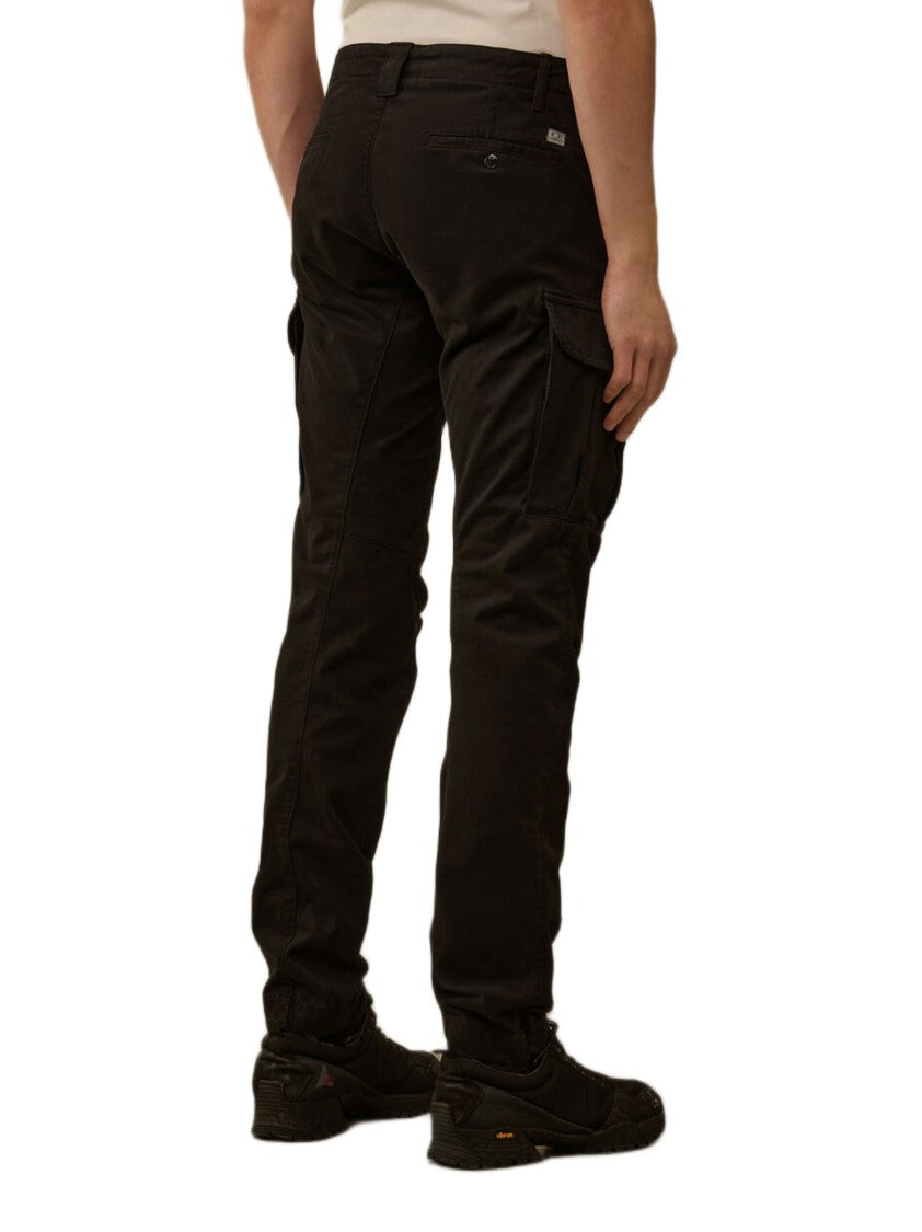 C.P. Company Slim Fit Cargo Trousers With Flap Closure Pockets