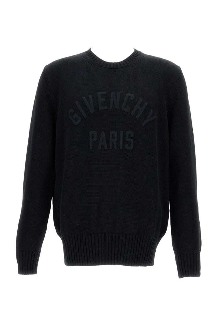 Givenchy Cotton Sweatshirt With Embossed Embroidery