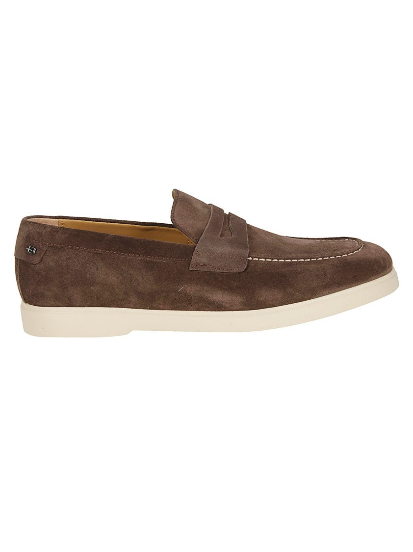 Baldinini Suede Classic Penny Loafers