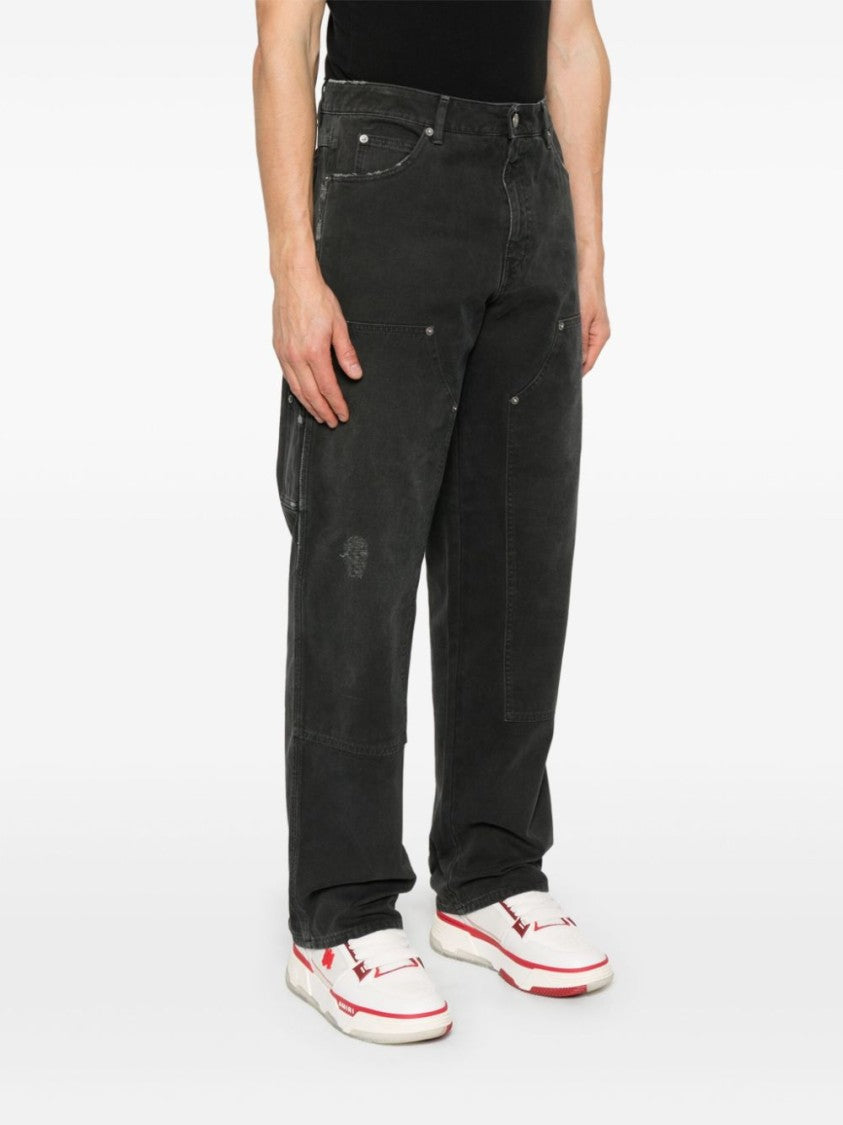 Golden Goose Relaxed-Fit Black Jeans