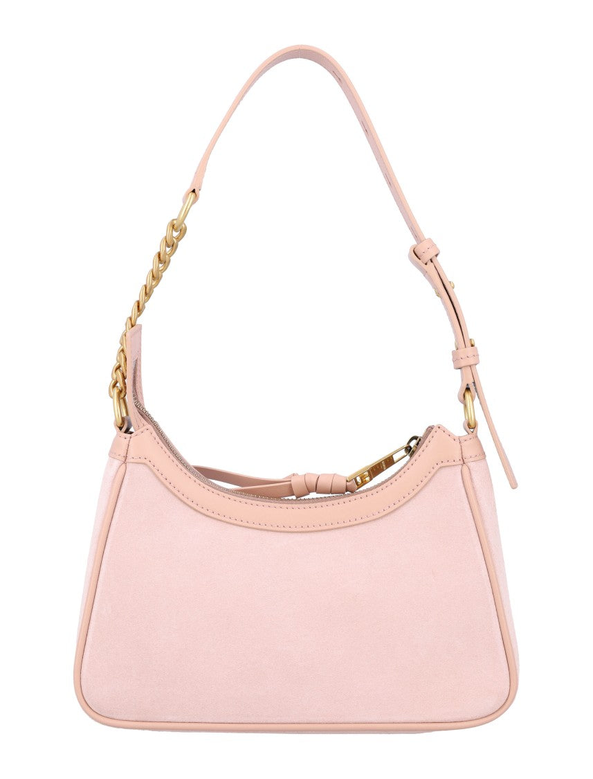 Balmain B-Army Suede Shoulder Bag