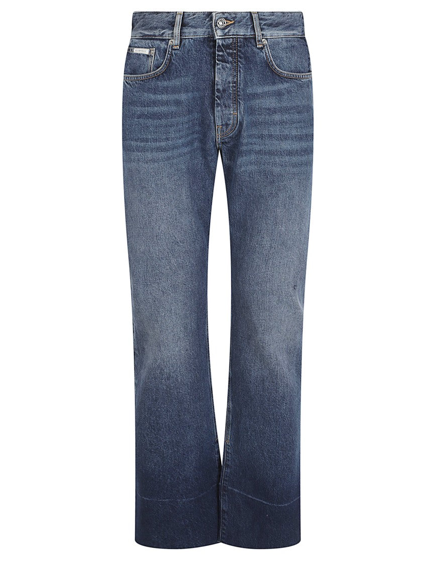 Givenchy Straight-Leg Denim Trousers With Classic Five-Pocket Styling
