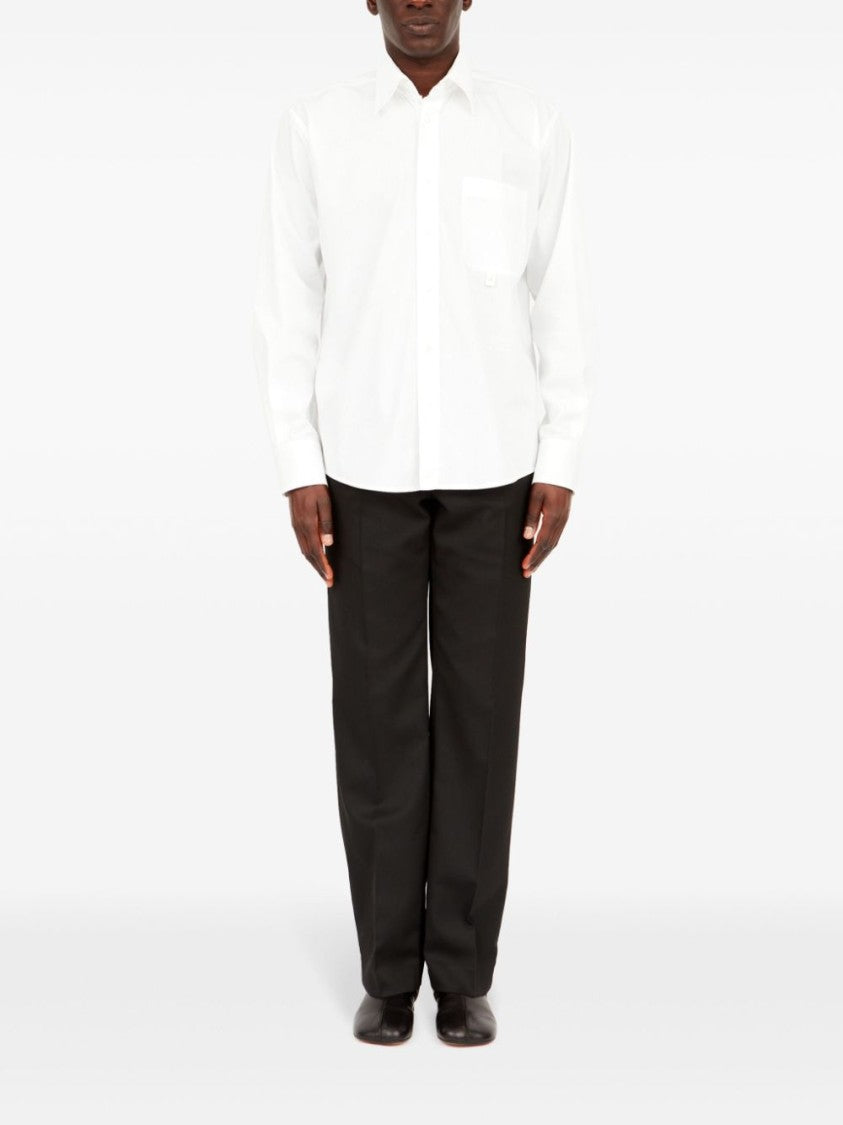 Mm6 By Maison Margiela Button-Down White Shirt