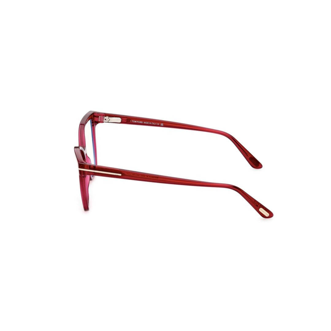 Tom Ford Ft5812-B Oversized Square Acetate Eyeglasses