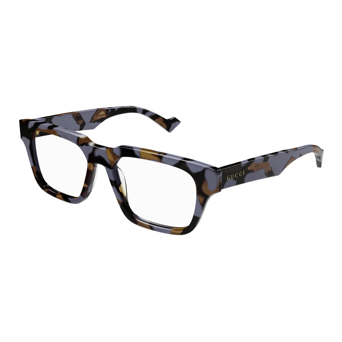 Gucci Gg0963o Bold Oversized Tortoiseshell Eyeglasses