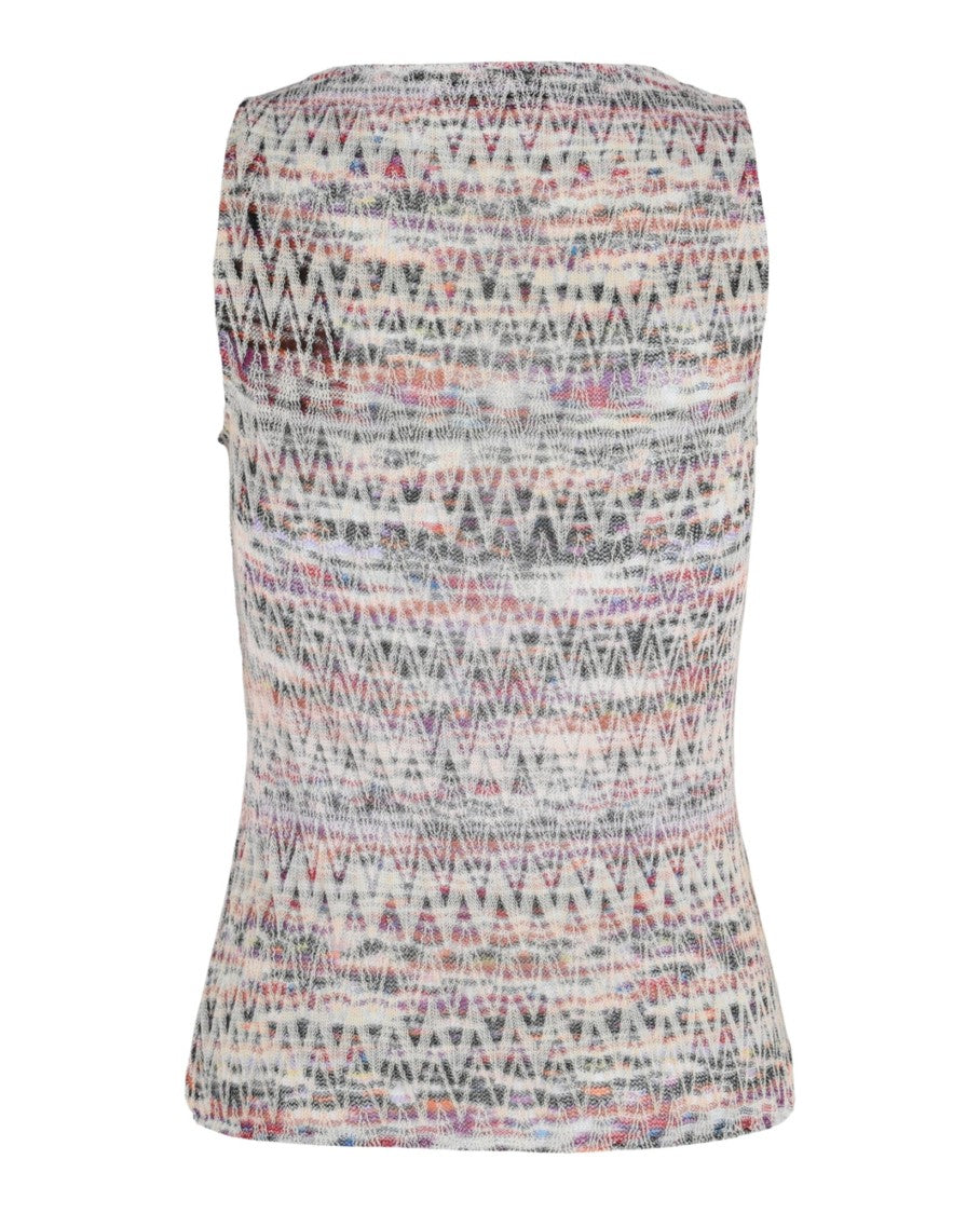 M Missoni Zigzag Knit Tank