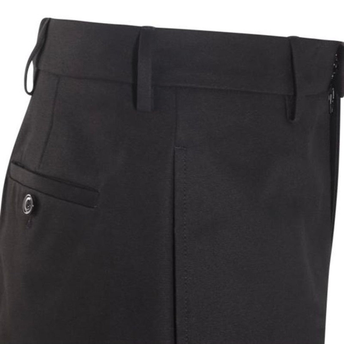 Alexander Mcqueen Black Cotton Tailored Design Shorts