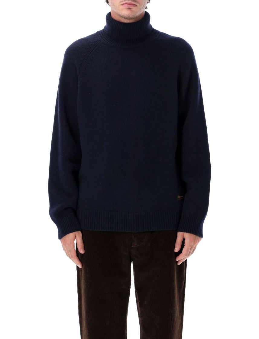 Filson Ribbed Turtleneck Knit Sweater