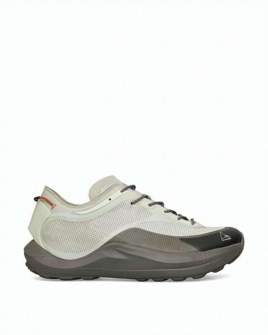 And Wander Mesh Upper Sneakers With Textured Outsole