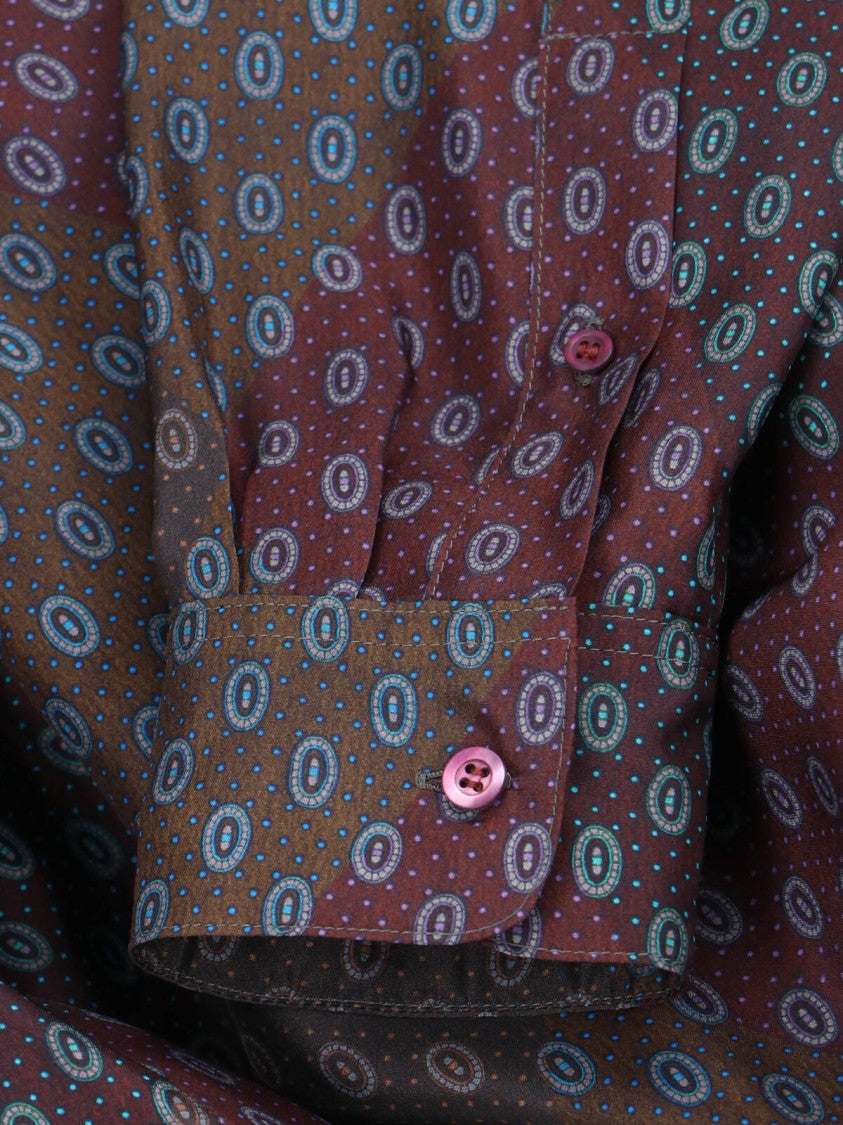 Dries Van Noten Habotai Silk Blouse – Multicolor