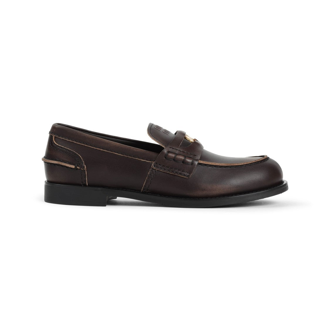 Miu Miu Leather Loafers