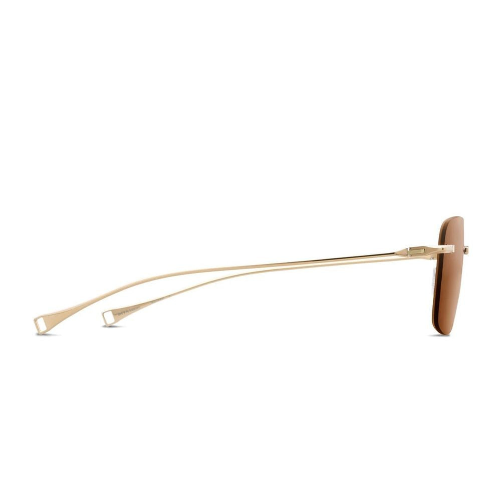 Dita Lancier Lsa 119 Rimless Titanium Sunglasses