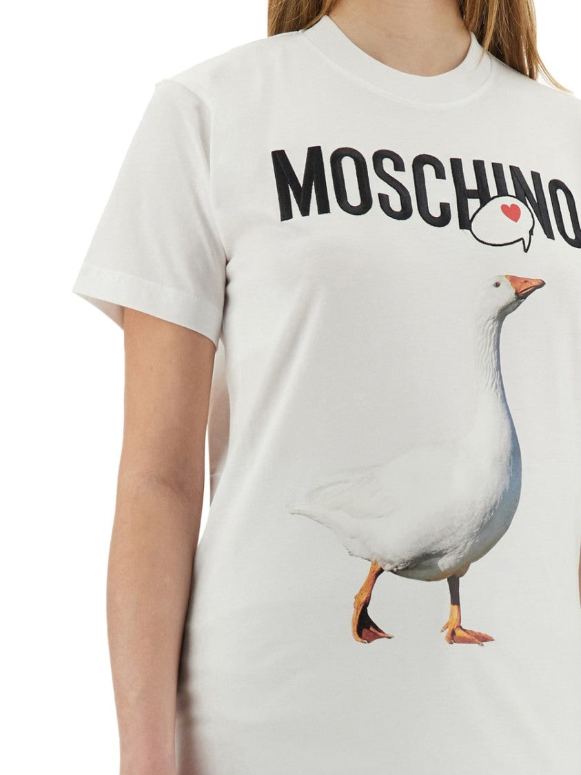 Moschino "Goose" Graphic T-Shirt